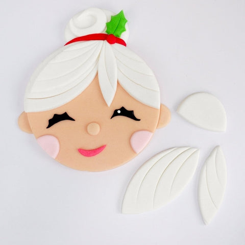 Christmas Cake Topper Cutter by FMM