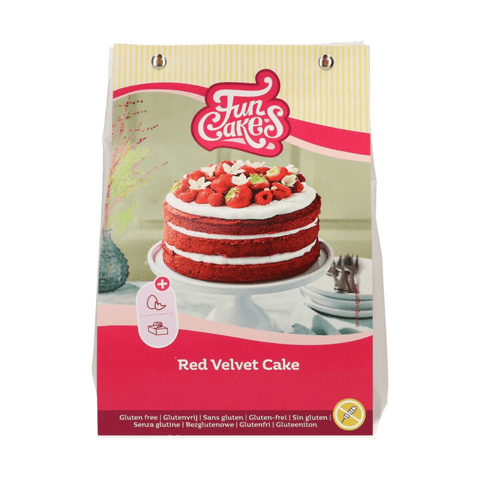 Gluten Free Red Velvet Mix by Funcakes