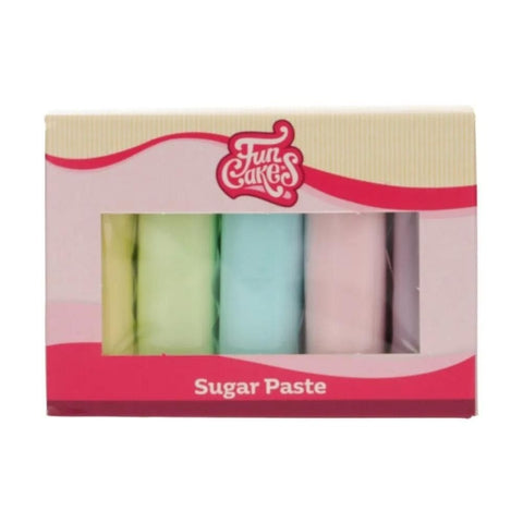 Pastel Shades Sugarpaste Multipack by Funcakes