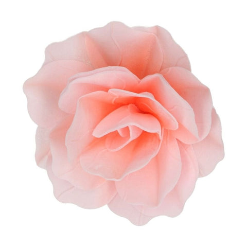 Edible Wafer Flowers - Large Pastel Pink Rose