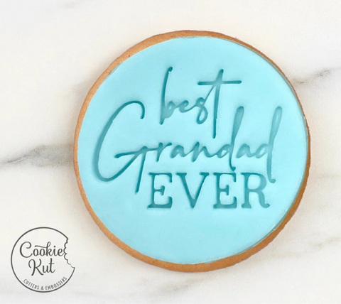 Best Grandad Ever! Embosser by CookieKut
