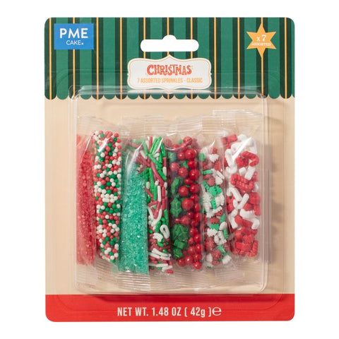 Assorted Classic Sprinkles - 7 Pack by PME