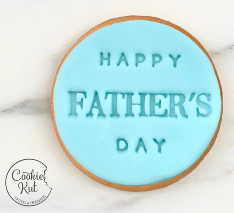 Happy Fathers Day Embosser by CookieKut