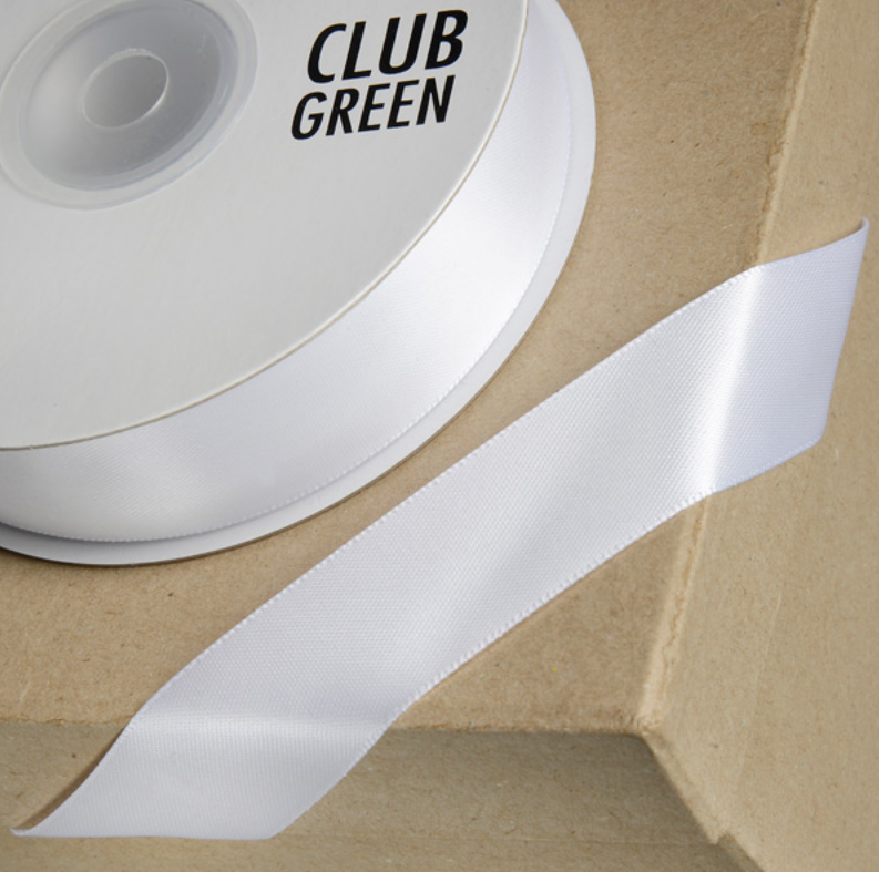 Icing White 15mm Satin Ribbon – Windsor Cakecraft