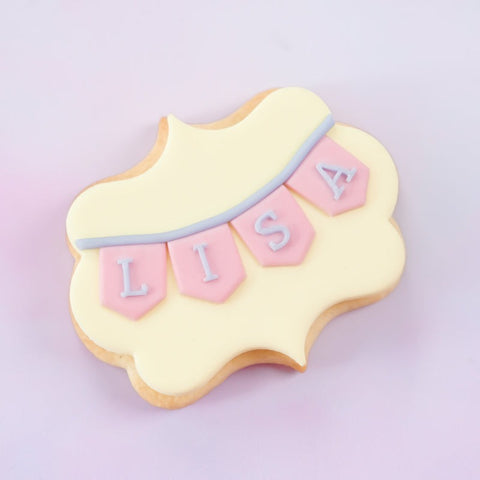 Sweet Stamp Outboss Bunting Small Letter Set