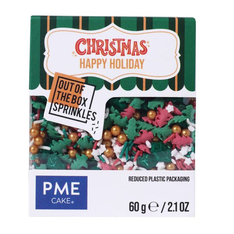 Christmas Sprinkles by PME - Happy Holidays