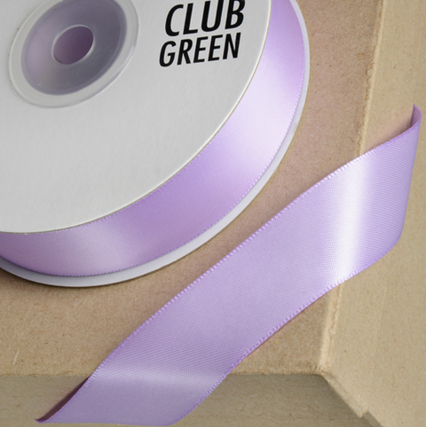 Lilac 15mm Satin Ribbon