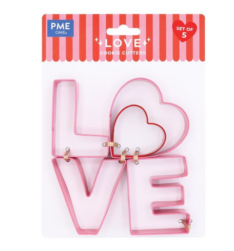Valentines LOVE Cookie Cutters