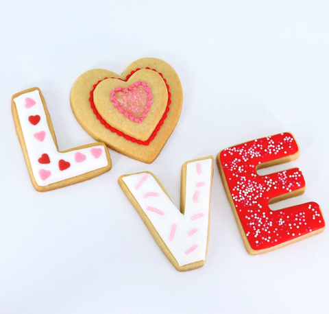 Valentines LOVE Cookie Cutters