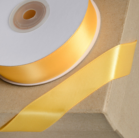 Marigold 15mm Satin Ribbon