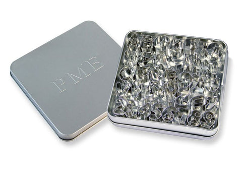 Alphabet & Letter Metal Cutter Set by PME