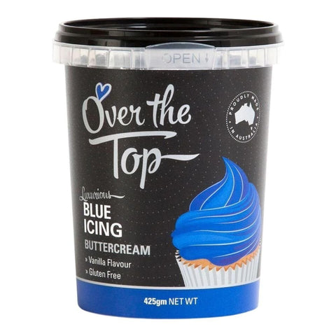Blue Ready to Use Buttercream Style Icing