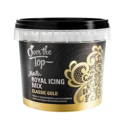 Classic Gold Royal Icing Mix by Over The Top