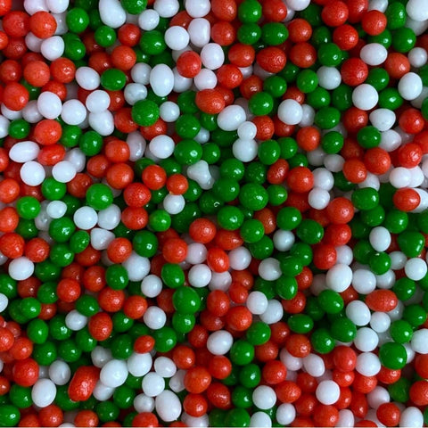 Edible Cake Sprinkles - Christmas 100s & 1000s
