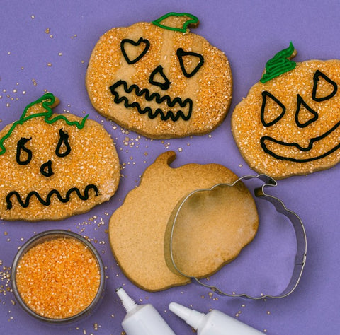 Pumpkin Biscuit Decorating Set