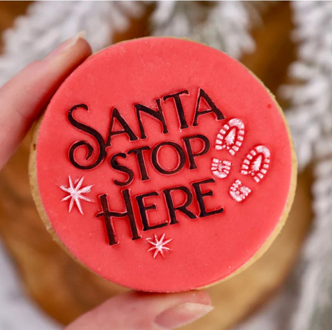 Santa Stop Here Outboss by Sweet Stamp