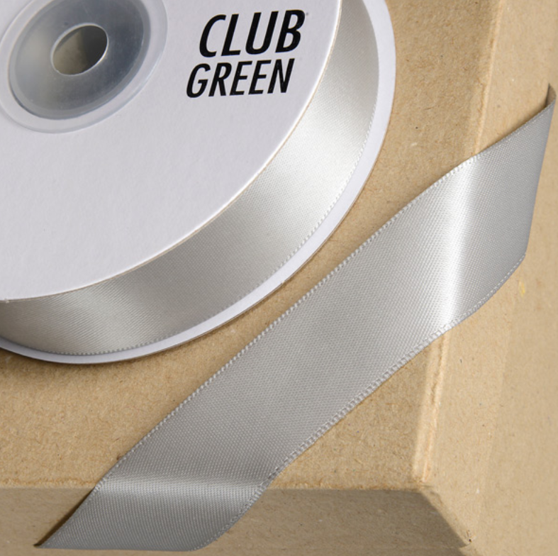 Silver Grey 3mm Satin Ribbon – Windsor Cakecraft