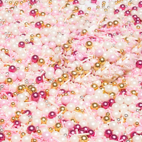 Tickled Pink Mix Sprinkles 80g