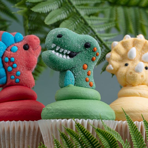 Dinosaur Marshmallow Treats by PME