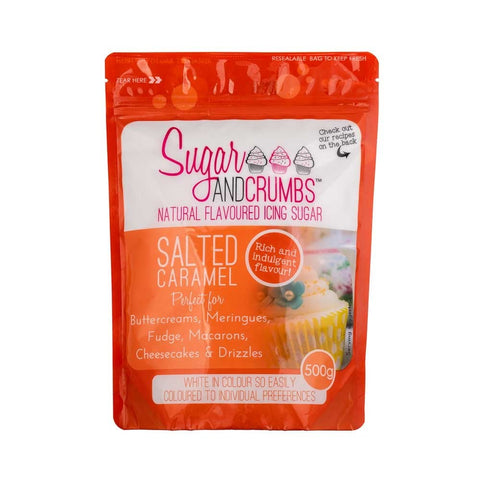 Salted Caramel Icing Sugar by Sugar & Crumbs