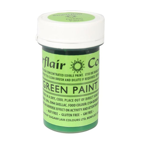 Green Edible Paint by Sugarflair