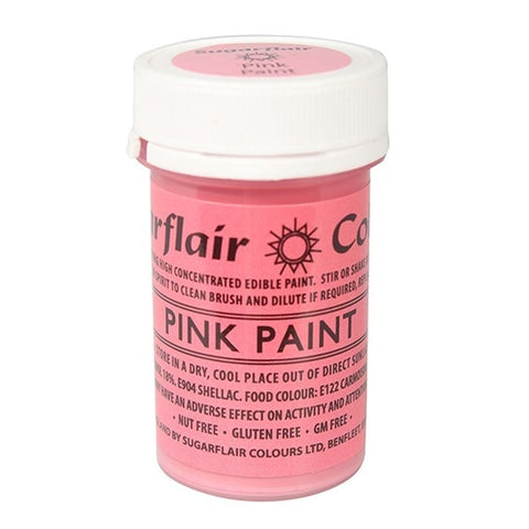 Pink Edible Paint by Sugarflair