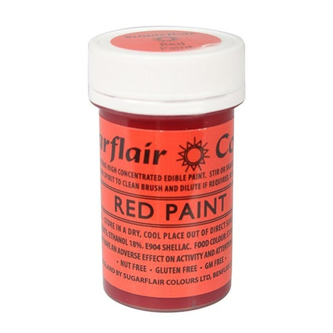 Red Edible Paint by Sugarflair