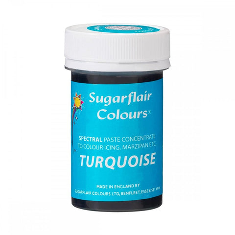 Turquoise Sugarflair Paste Colour