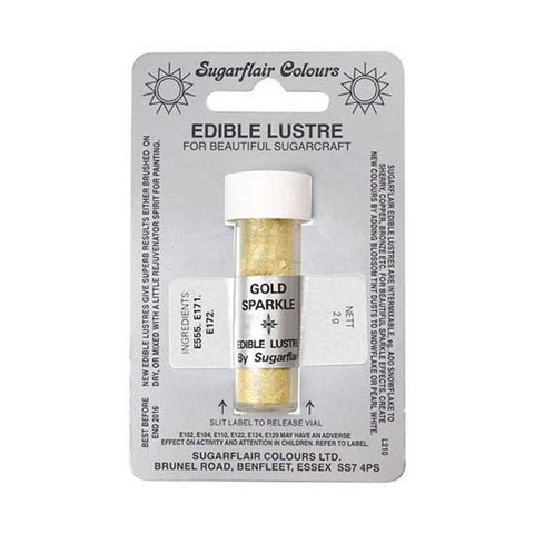 Gold Sparkle Lustre by Sugarflair
