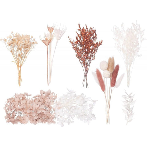 Dried Flower Box - Natural, Latte, Nude and White