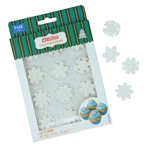 Edible Snowflake Decorations by PME