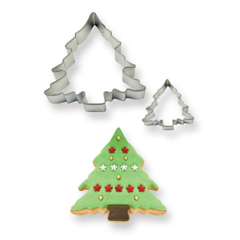 Christmas Tree Cookie Cutter Set of 2