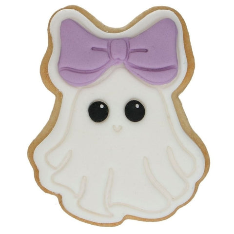 Cute Ghost Cookie Cutter with Stamp