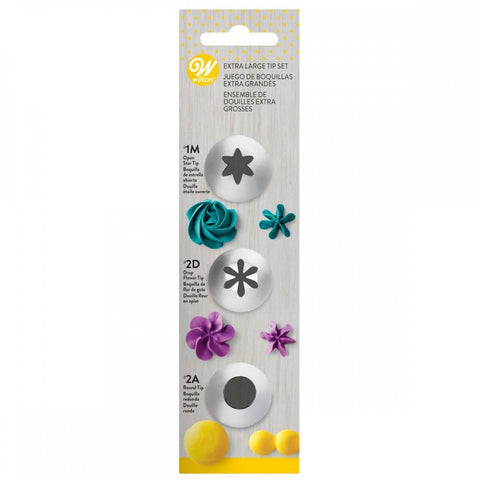 Large Piping Nozzle Set by Wilton