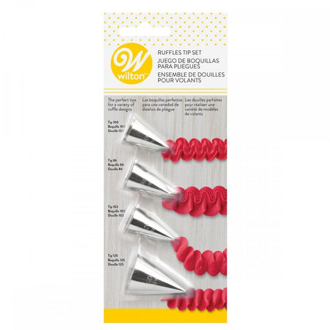 Ruffle Piping Tip Set by Wilton