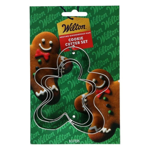 Gingerbread Men Cutter Set of 3 by Wilton