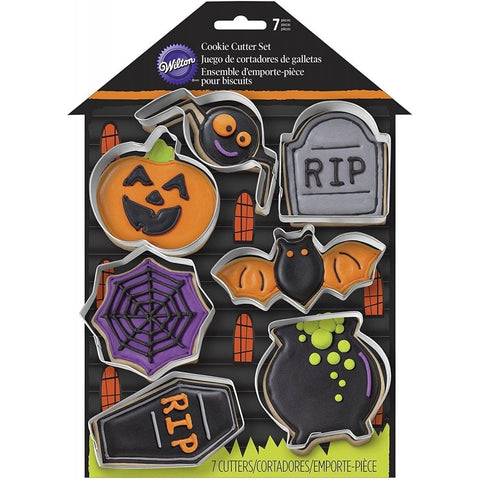 Set of 7 Haunted House Cutters by Wilton