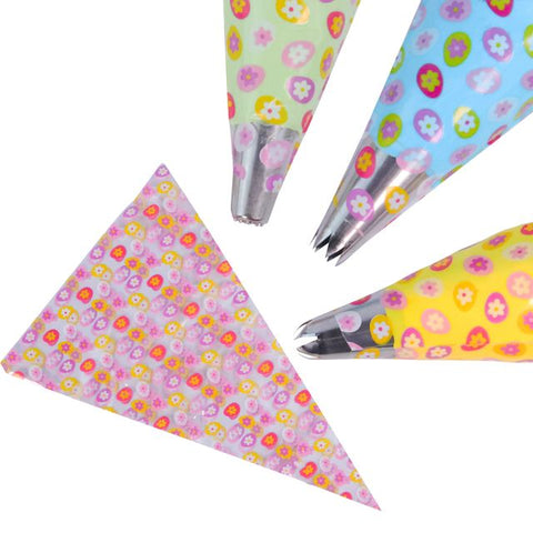 Easter Egg Patterned Piping Bags Pack of 12 by PME