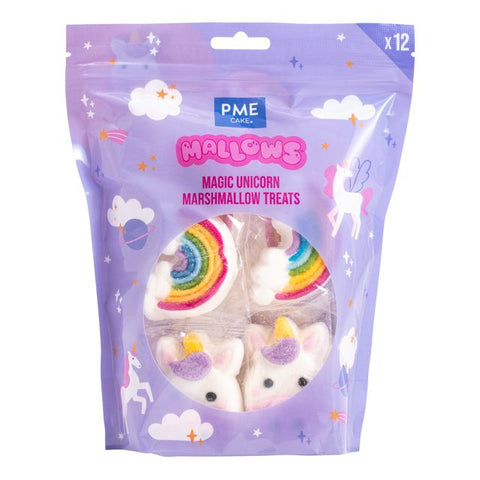 Unicorn & Rainbow Marshmallow Treats by PME