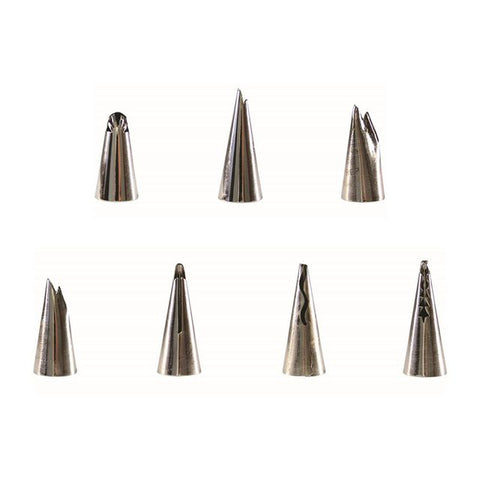 Frill Nozzles Set of 7 by PME